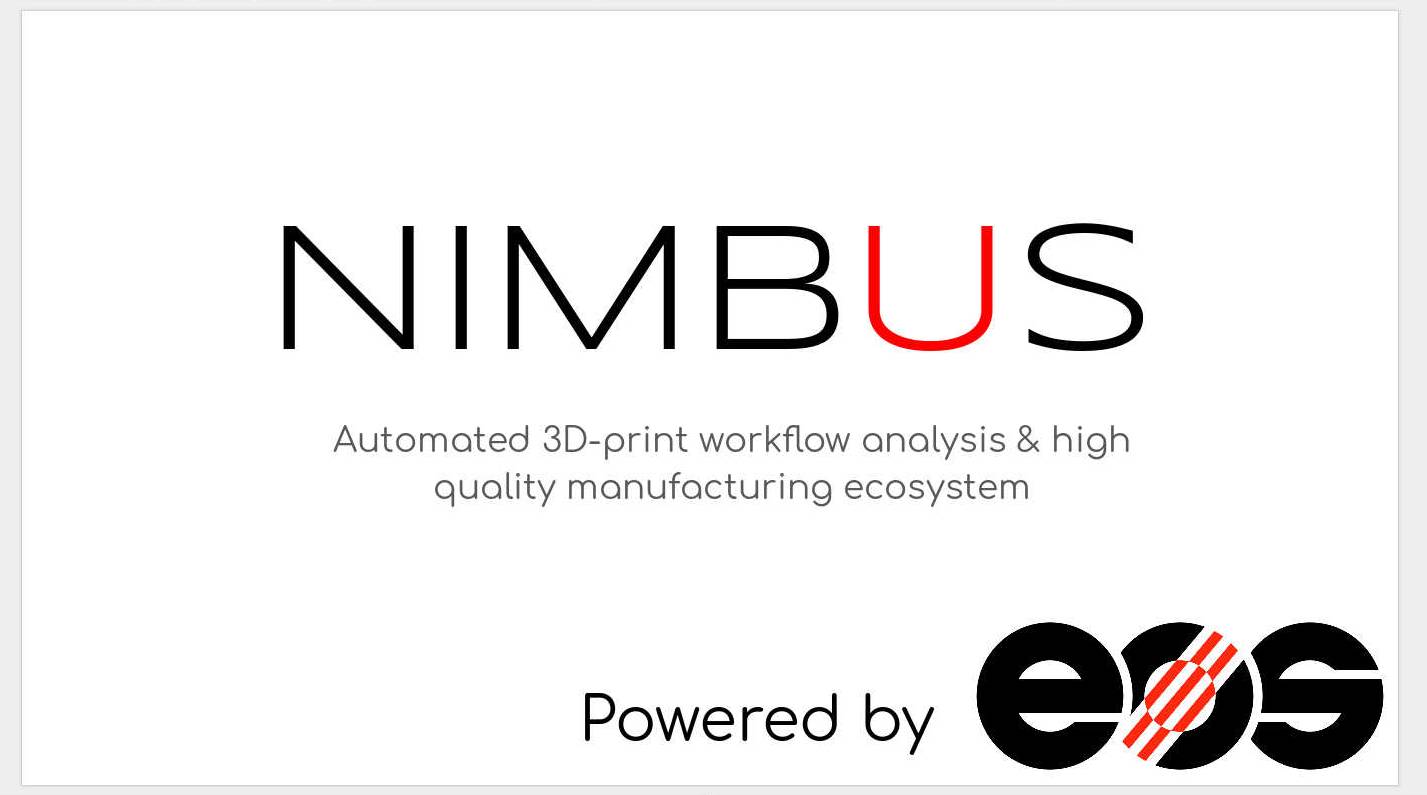 First slide of NIMBUS the EOS solution